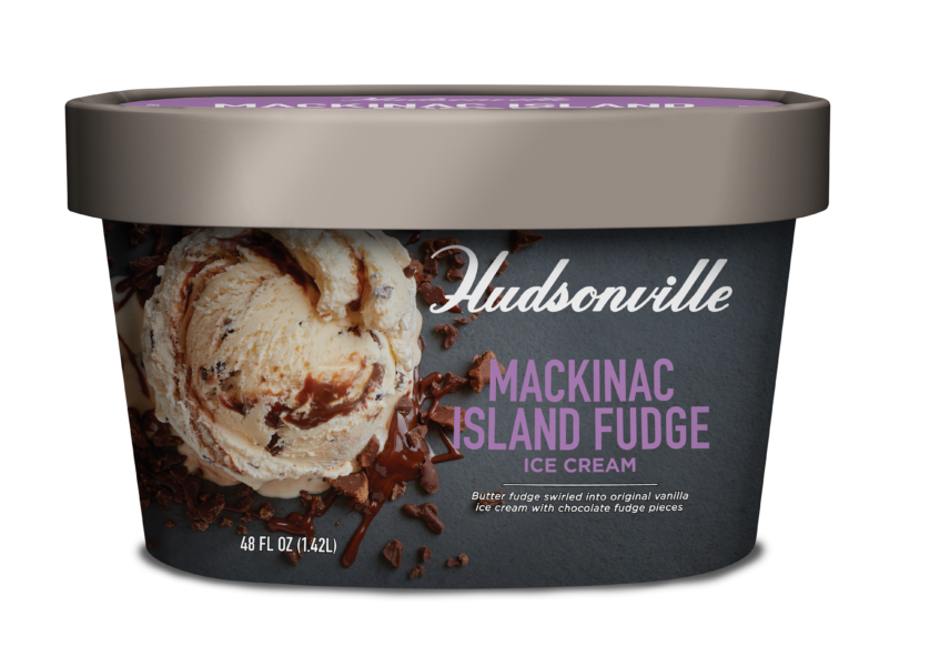 MACKINAC ISLAND FUDGE Hudsonville Ice Cream